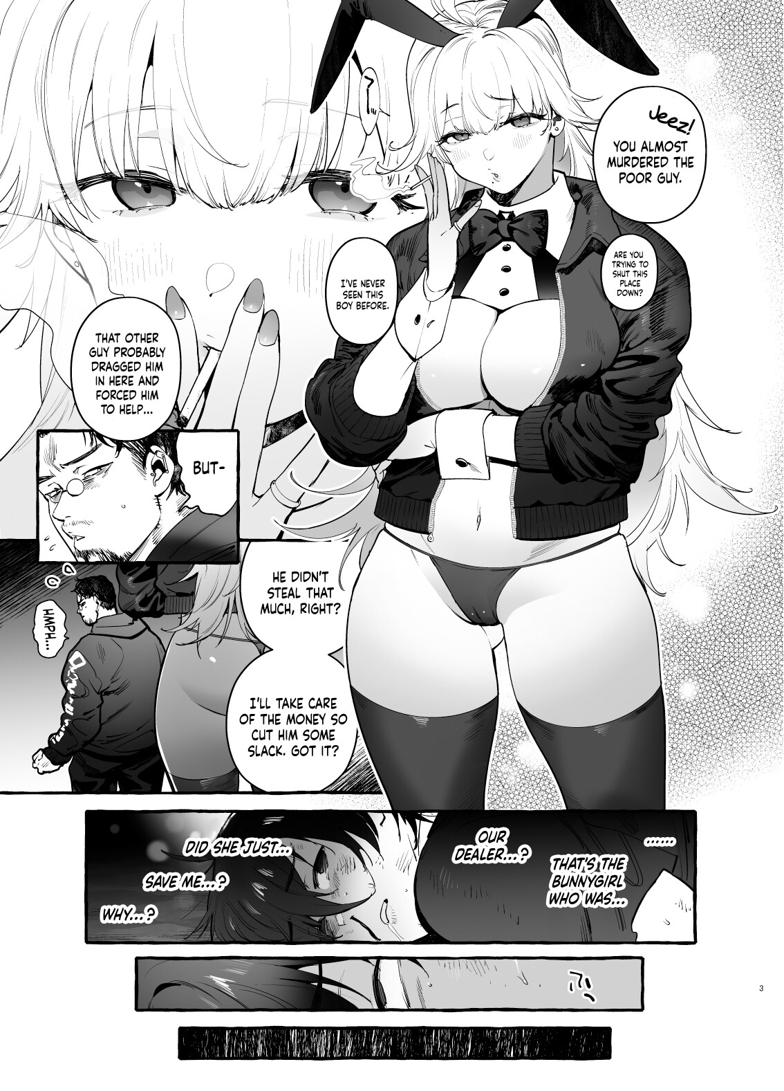 Hentai Manga Comic-The Bunny At The Back Of The Gambling House-Read-4